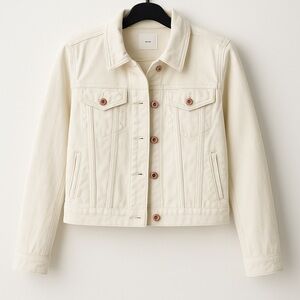 Cream Jean jacket